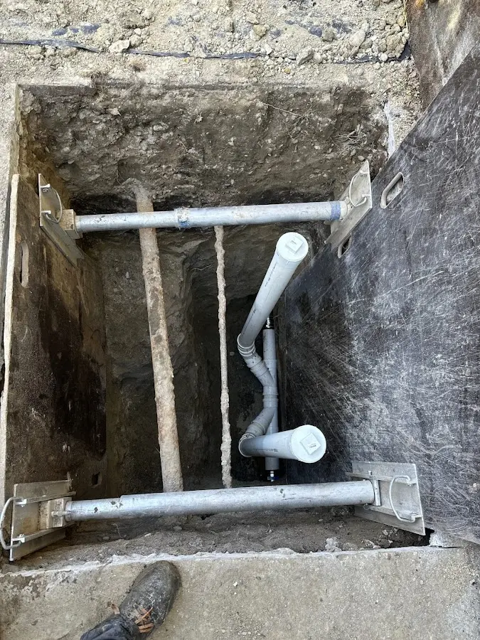 Experienced plumber completing Gas Line Repair work in Reserve